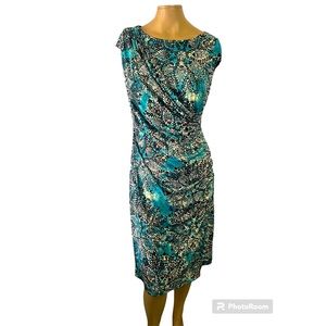 Connected wrap dress